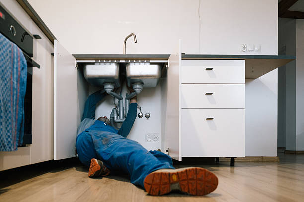 Professional Plumbing technician working in Edgewood, IN